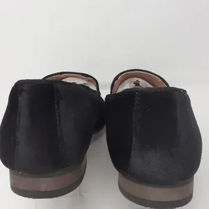 Azar | Shoes | Azar Man Black Velvet Plain Slip On Loafers  display picture 2